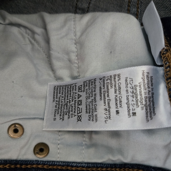 J. Crew Blue Straight Jeans Classic Style - Picture 7 of 8